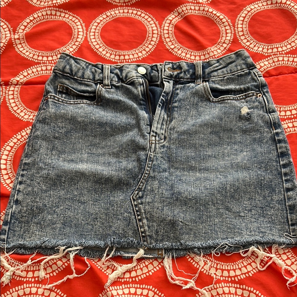 Denim Blue Skirt